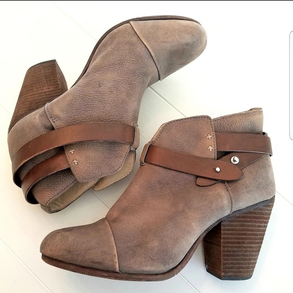 Rag & Bone taupe Booties sz 39